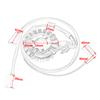 Magneto Alternator Stator For VESPA GTS 125 300 MP3 IE TOURING 300
