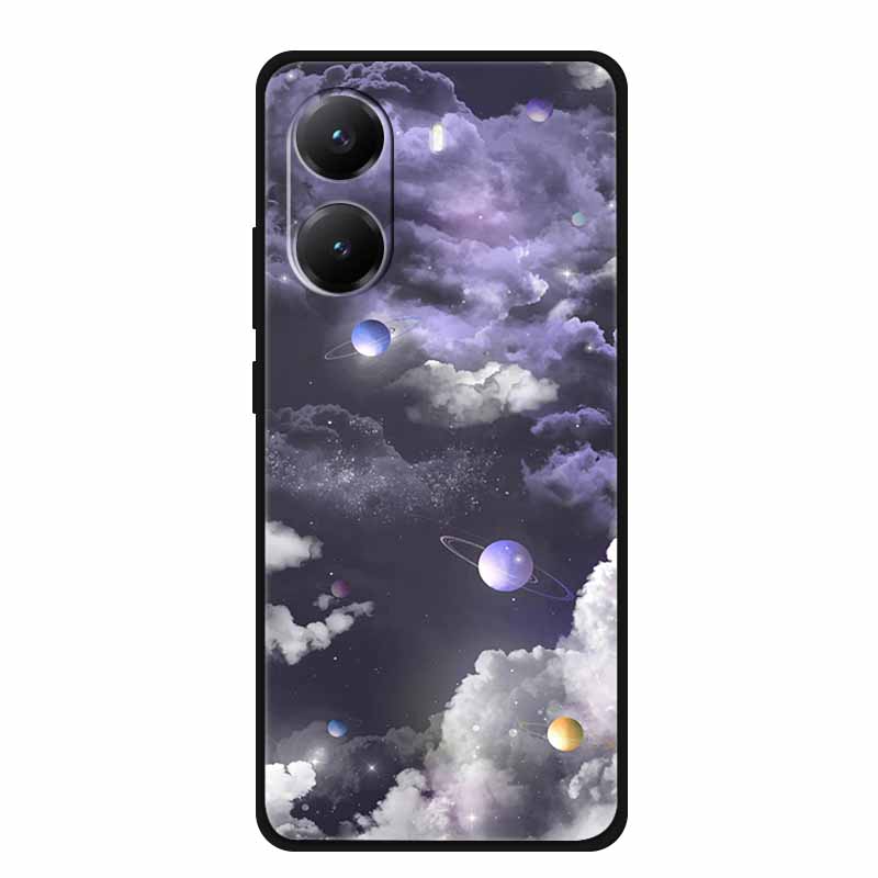 For Poco X7 Pro 5G TPU Silicone Cover Bumper For Xiaomi Poco X7 Pro 2412DPC0AG Shield Funda Moon Space Phone Back Case Coque