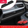 Smabee Left Drive for Chevrolet/Chevy Bolt EV 2027+ Silicone Passenger Dashboard Lower Storage Tray Interior Accessories Black