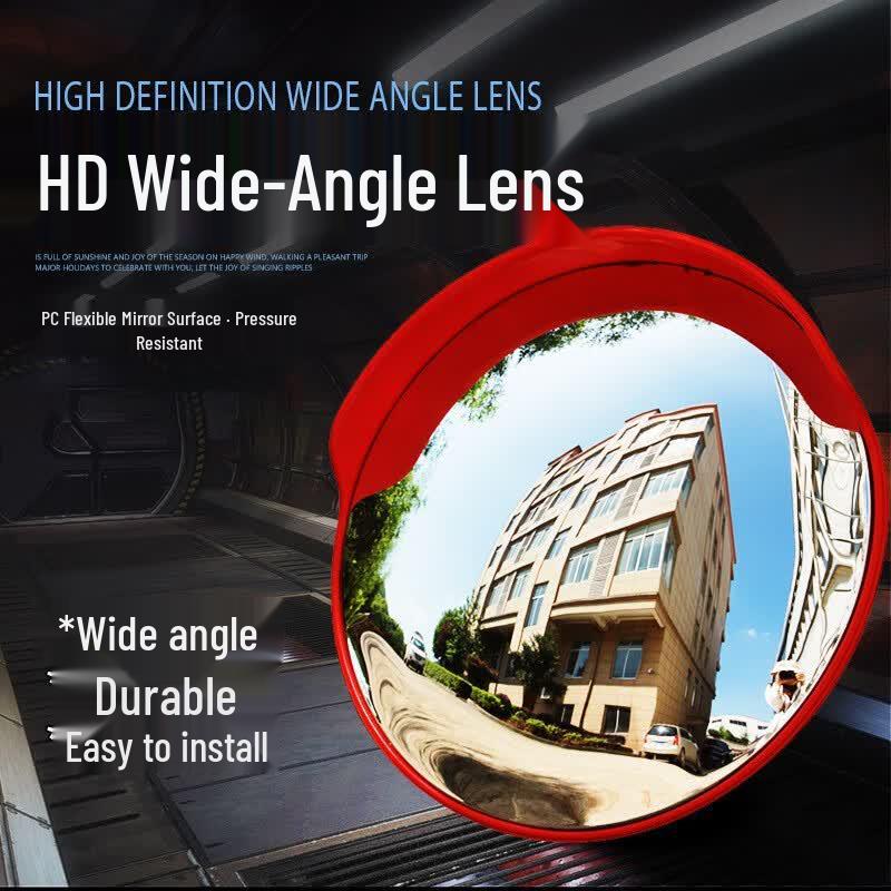 Outdoor Wide-Angle Convex Traffic Mirror