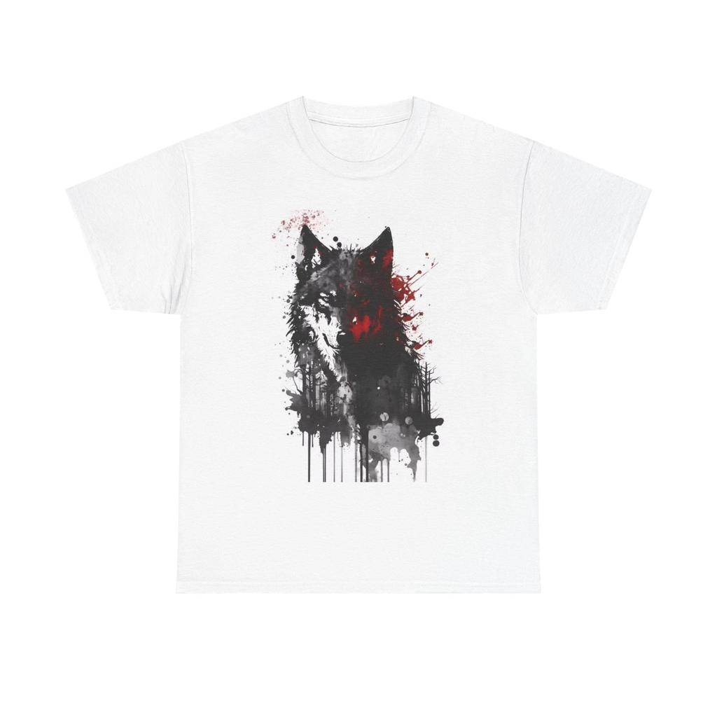Herren- und Damen-T-Shirts Wolf