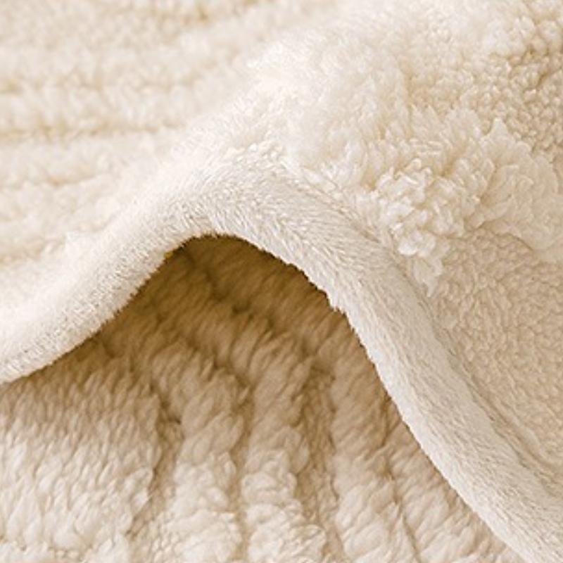 New Cream Style Thick Sofa Cover Fabric Anti Slip and Warm Straight Row Sofa Cushion Modern and Simple Style Autumn and Winter