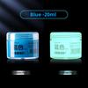 BORRENCE Fluorescent Pigment Luminous Paint 20/60ml 8 Colors Hand-Painted Graffiti DIY Glow-in-the-dark Waterproof Acrylic Paint