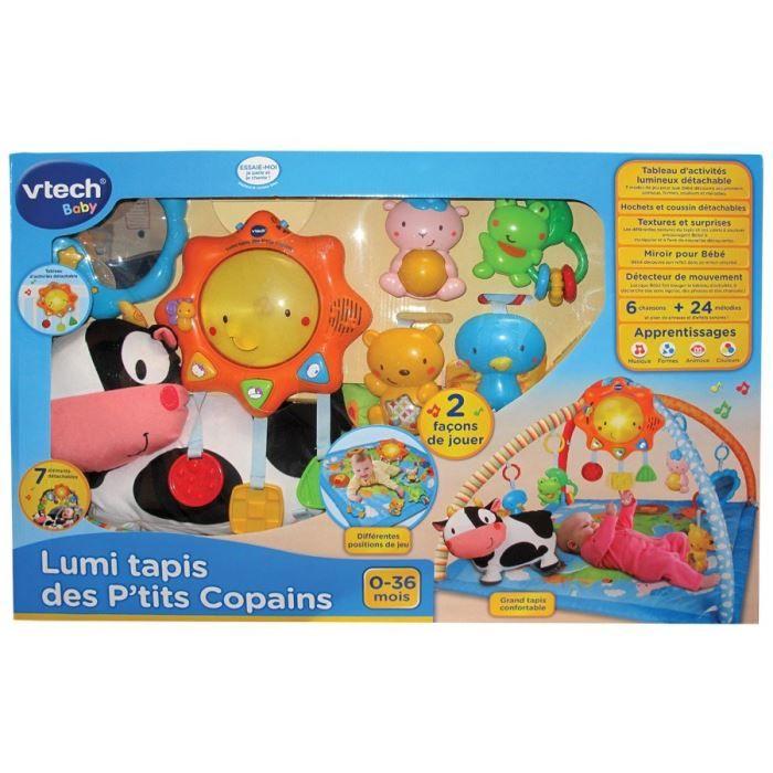VTECH BABY - Lumi Tapis Des P'tits Copains Bleu