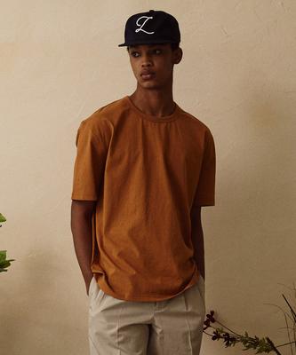 Jelolaunji [Soft Cotton] Essential All Day T-Shirt Orange