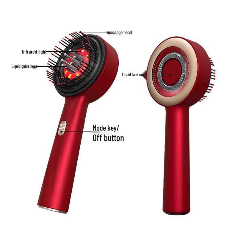 Electric Red Light Scalp Massager Comb for Hair Care & Anti-Hair Loss