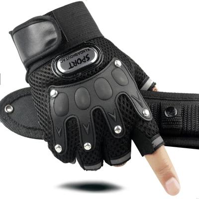 Sechs Nagel- und Halbfingerhandschuhe Outdoor-Taktik Herren Sommer Sonnenschutz Motorradfahren Dirtbike Spezialeinheiten Fitness