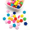 Diy Soft Pottery Bead Separation Mixed Color Fruit Cartoon English Letters Perforated Loose Beads, Sliced Bracelet Material
