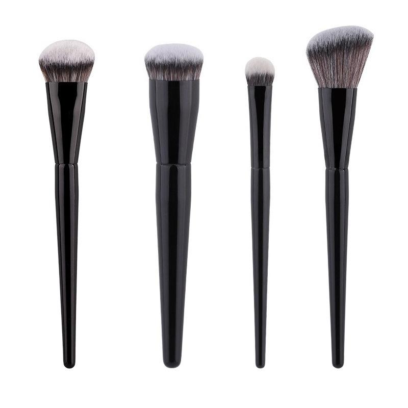 Cream Blush Stippling Brush, Mimics Fingertip Application Soft Synthetic Hair Powder Blusher Makeup Brushes Cosmestic Tools