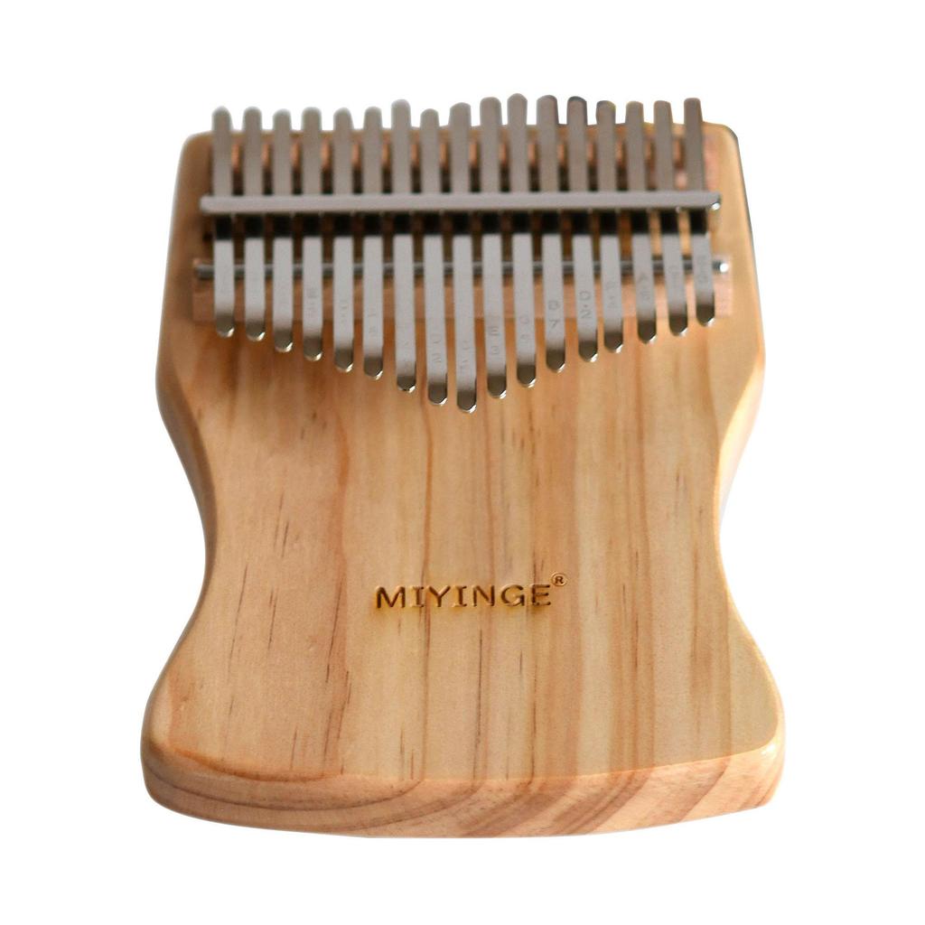 MIYINGE Thumb Pine Wood with Varnish Thumb Beginner Kalimba Kalimba, 17-key Kalimba, Koto, Finish, Kalimba, 17-Key Kalimba, Girl's Instrument,