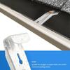 28Pcs Concealed Gutter Hangers with Pre-Inserted Quick Screw Gutter Clip Rain Gutter Brackets for Gutters Repair