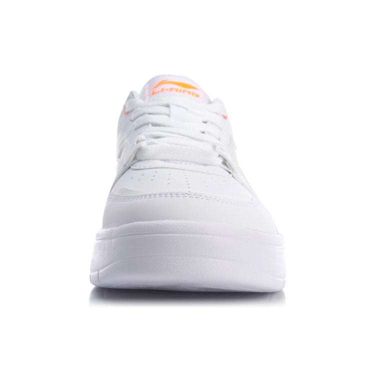 New LiNing Wave Superwave Lite Lightweight And Breathable Low Top Skateboard Shoes Men's Standard White AGCQ063-2