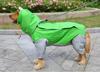 Large Dog Raincoat Reflective Waterproof Dog Clothes Outdoor Rain Coat Jacket Camo Big Dog Rain Raincape Pet Poncho