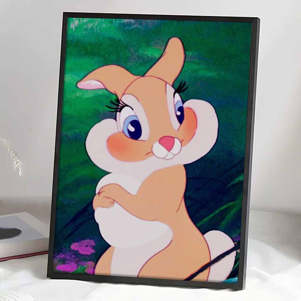 DIY Diamond Painting The Little Grey Rabbit Cross Stitch Kit Mosaic Art Diamond Painting Full Circle Diamond Home Decoration