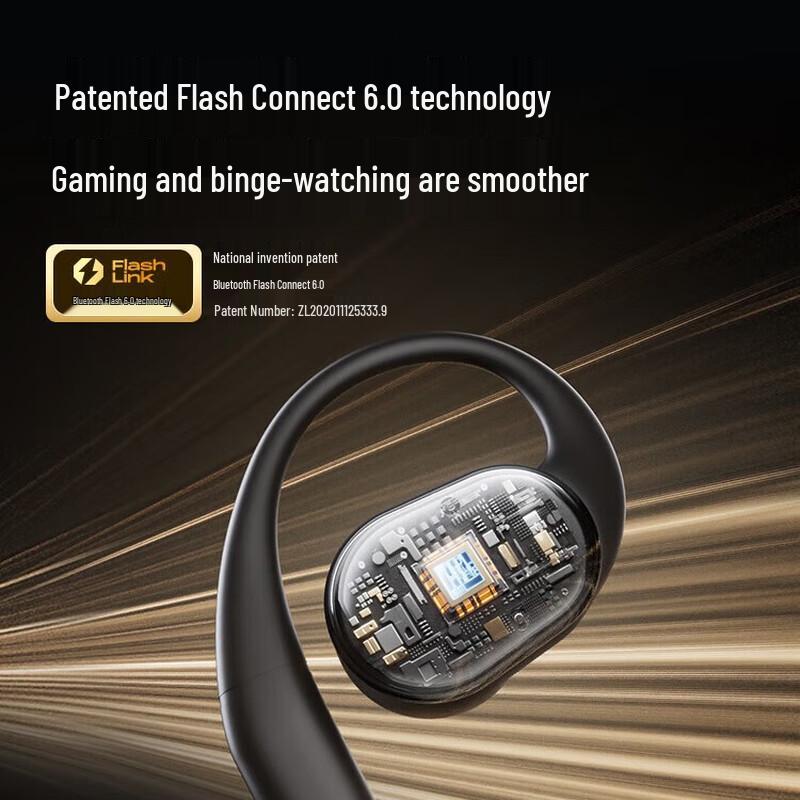 Saina Open-Ear Bluetooth Sports Ear-Hook Headphones