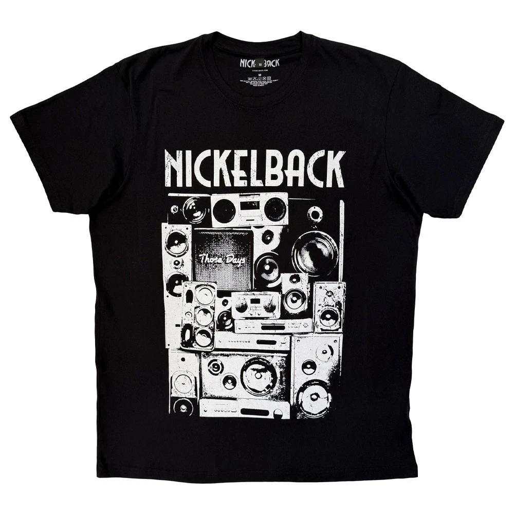 Nickelback Wall Speakers Premium Carbon T Shirt M