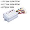 Controlador de Motor de Escobillas DC Para Piezas de Bicicleta Eléctrica Controlador de Motor de Escobillas para Bicicleta Eléctrica 24V/36V/48V 250W/350W/500W/800W