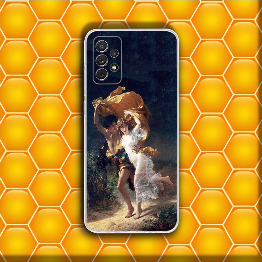 Art P-Painting F-Fragonard Phone Case Silicone For Samsung S30,23,21,22,20 FE lite,S10,9,PIus Note20ultra Soft Transparent SamsungS9