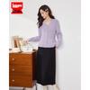 IEF Women's V-Neck Knit Sweater and Skirt Set
