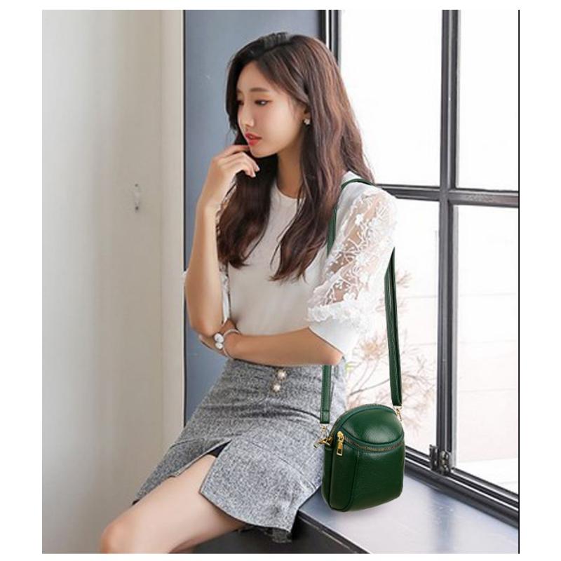 Women's Handbag Cell Phone Bag Crossbody Bag Fashion Versatile Mini Leather Texture Small Package