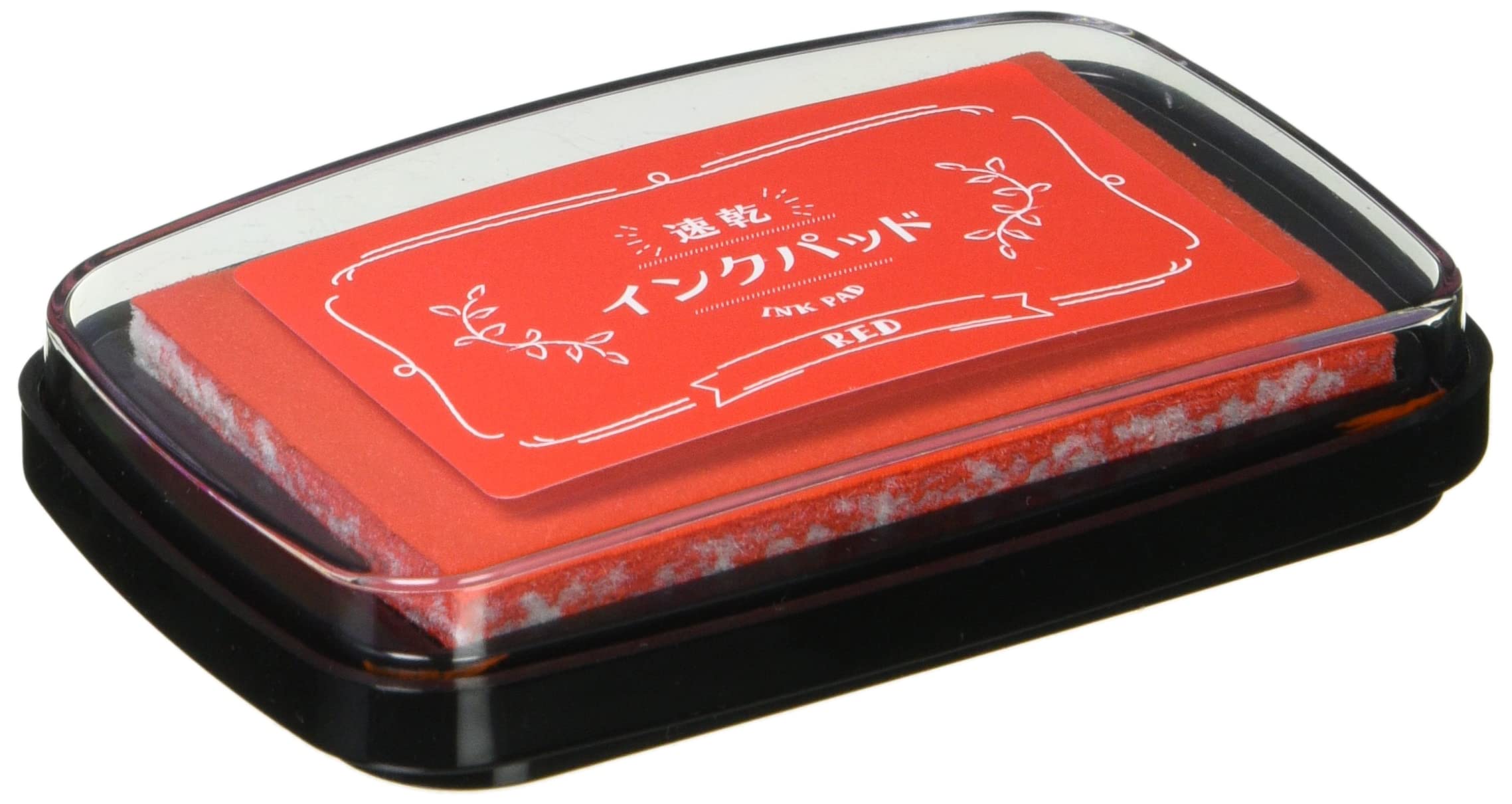 

Подушечка для штемпельной краски Beverly Ink быстросохнущая, красная, пигмент на масляной основе, INK-013