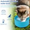 3.2L Outdoor Heated Pet Water Bowl Anti-Freeze Dispenser for Dogs,Cats,Squirrels and Bunnies