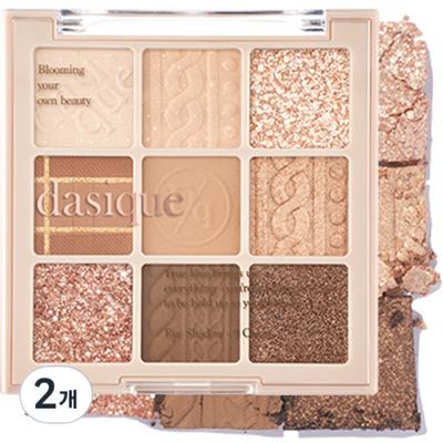 Palette d'ombres à paupières Daisyk, 15 Beige Knit, 2 pièces
