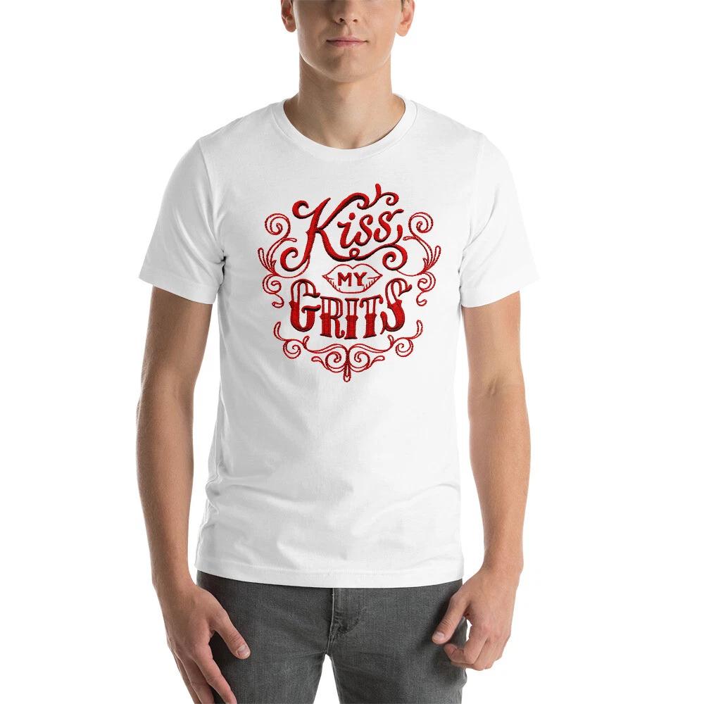 Kiss My Grits Graphic Tee Shirt Unisex t-shirt XL