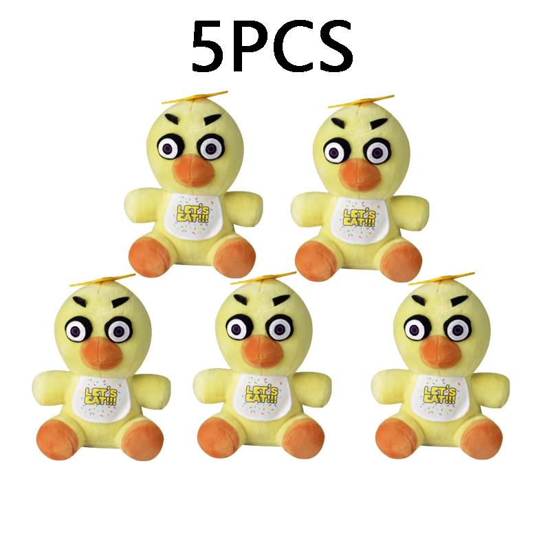 Five Night At Freddy Fnaf Cute Plush Toys Doll Bonnie Bear Foxy Cartoon Stuffed Dolls Freddy Toys For Children Fans Gifts