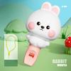 Kids Cartoon Animal Whistle Toy with Lanyard Toddlers Boys Girls Educational Rabbit Pig Bear Whistle Sound Maker Musical Instrument Toy