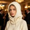 Full Coverage Headgear for Outdoor Sports Winter Balaclava Hat Men And Women Windproof Fashionable Knit Hood Autumn Knitted Hooded Neckerchief,