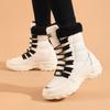 2025Women's Boots Winter High Quality Keep Warm Mid-Calf Waterproof Snow Boots Women Comfortable Ladies Thigh High Hiking Boots