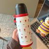 Cartoon Insulated Stainless Steel Cup – Cute, Portable Water Bottle for Students, Ideal for Autumn and Winter.