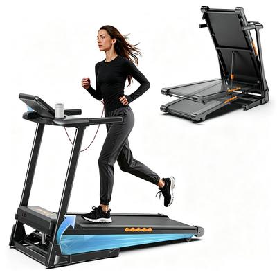 Składana bieżnia domowa Formill FT61 3,0 KM, regulacja nachylenia od 0-15%, nośność 135 kg, ekran LCD do fitnessu aerobowego.