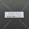 3D ABS Logo CX-60 Emblem AWD Letters Badge Car Rear Trunk Sticker For MAZDA CX60 Black Silver SKYACTIVG Sticker Accessories