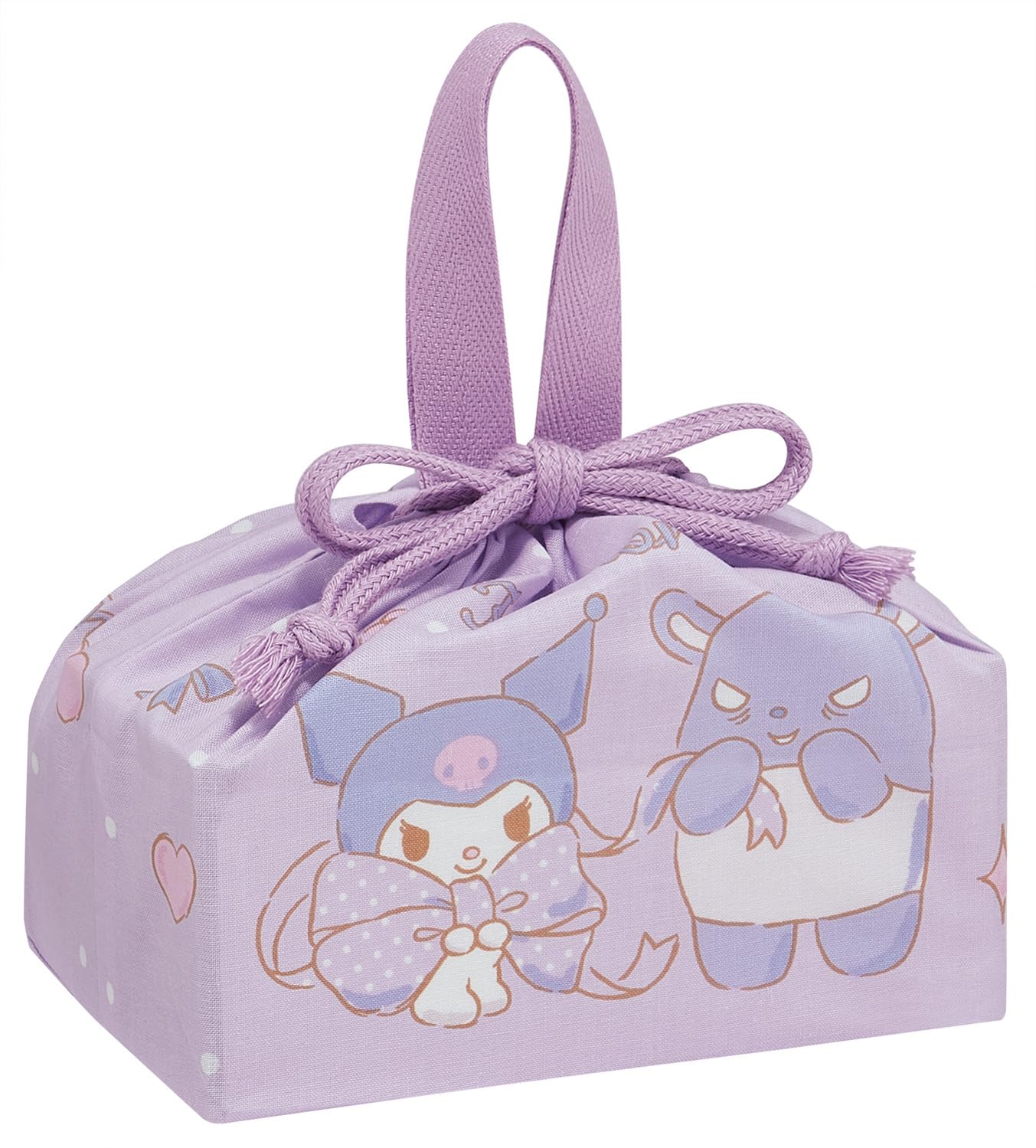 

Школьная сумка на завязках для обеда, с изображением Куроми из Sanrio, большая детская сумка, Япония, Лента, Для девочек, KB7-A