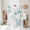 Cozy Flannel Throw Blanket Soft Warm Blanket for Couch Bed All-Season Cozy Lightweight Breathable Blankets Home Decor Gifts