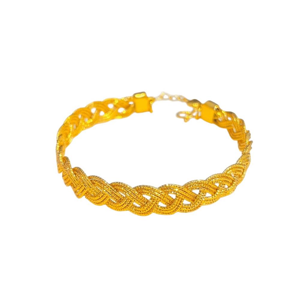 Twist lace wheat ear bracelet femininity light luxury niche high sense fashion versatile design