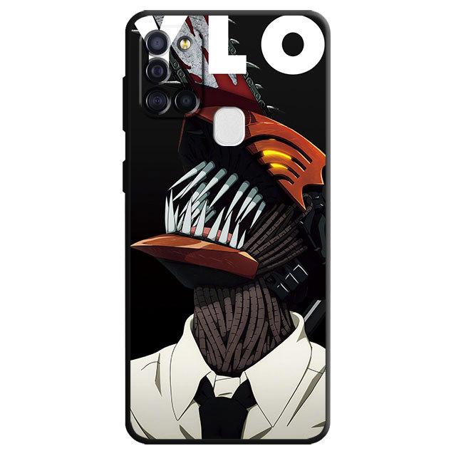 Back Tpu Soft Case For Samsung Galaxy A50 A03s A04s A10s A03 Core A04 A02s A10 A20e A70 A40 A02 A01 Chainsaw Man Anime Cover