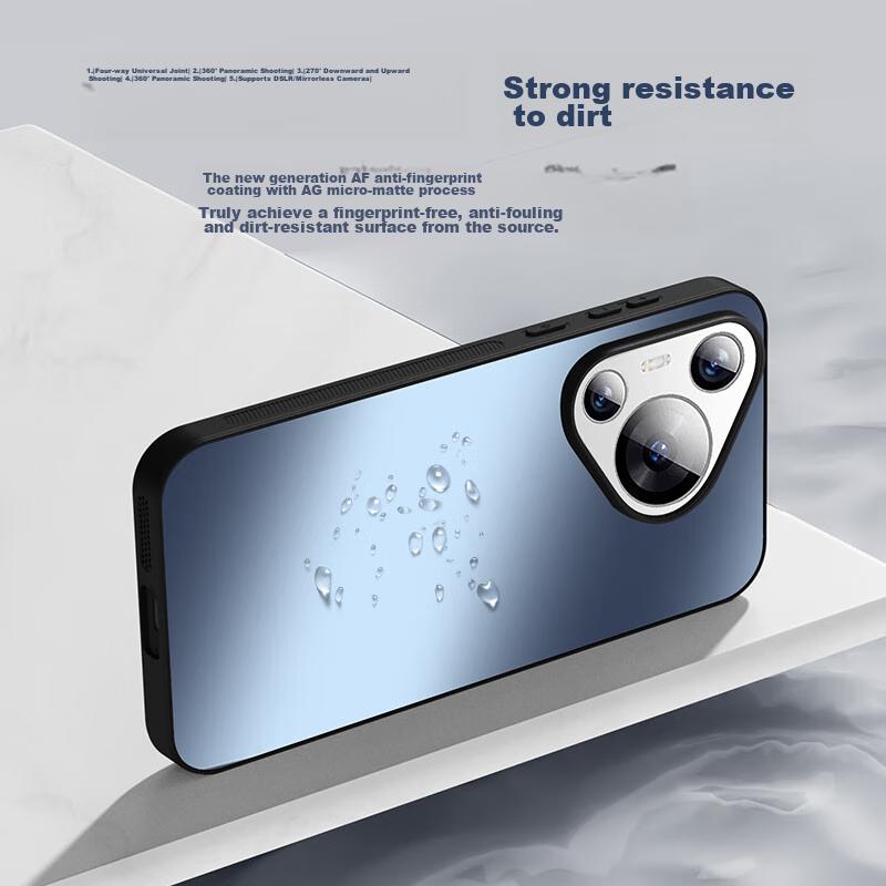 Phone Case for Huawei Pura70, for Huawei P70, Frosted Full Coverage Ultra-Thin Shockproof Anti-Fingerprint Simple Design - Ivory White