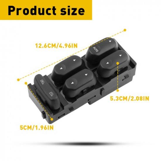 Master Power Window Switch FOR 02-07 Ford F250 F350 F450 Super Duty Crew Cab EOA