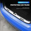 Car Rear Bumper Trunk Sill Transparent Protector Sticker For Mercedes Benz B/C/E/S Class A Class C200L GLC GLE CLA accessories