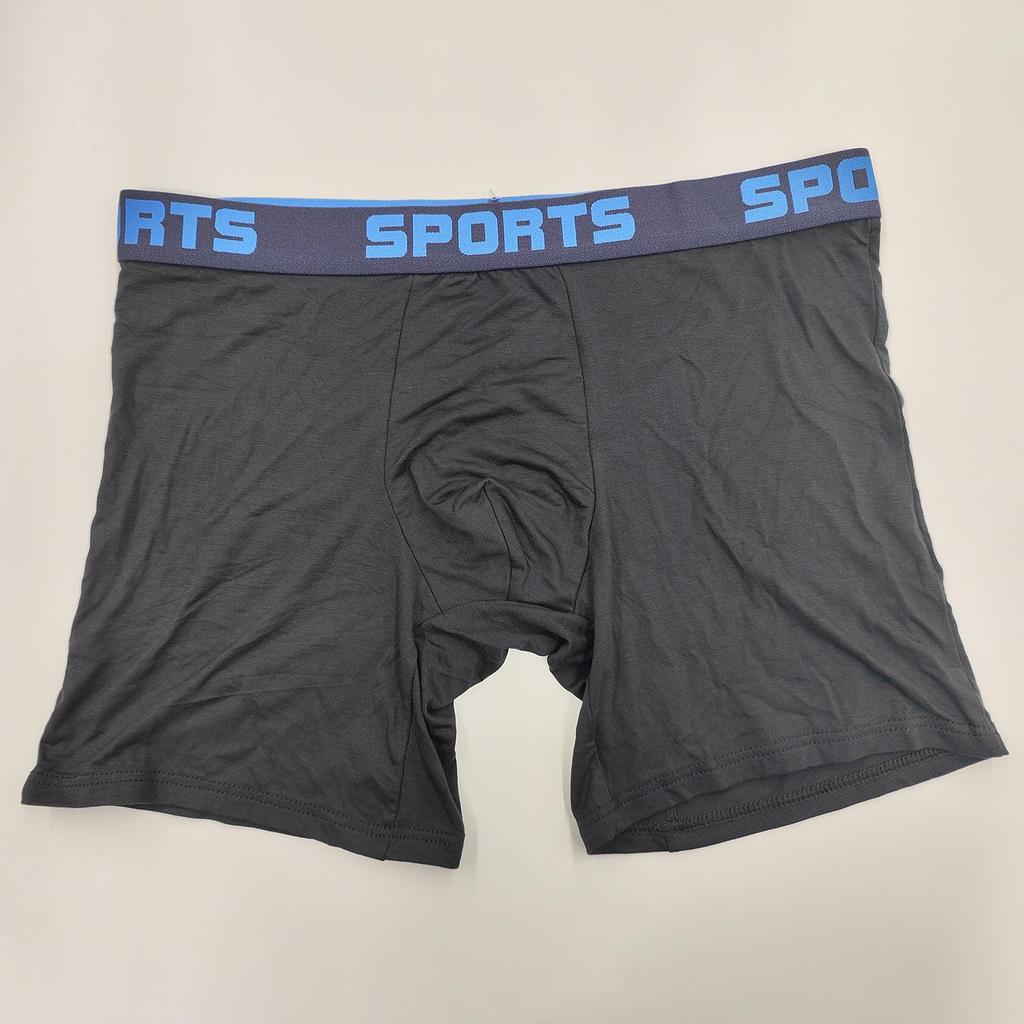 Men's Modal Sport Boxer Briefs with U-Shaped Pouch - Breathable, Plus Size, Mid-Rise