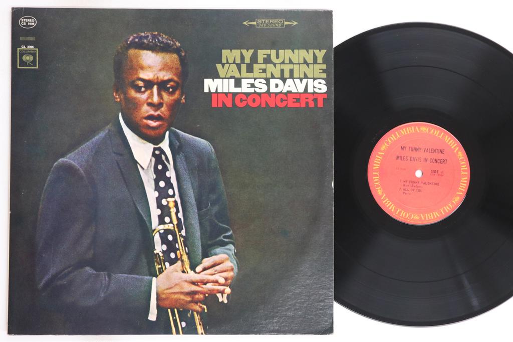 LP Record MILES DAVIS - My Funny Valentine - Miles Davis In CS9106 COLUMBIA 1970 US Jazz Used