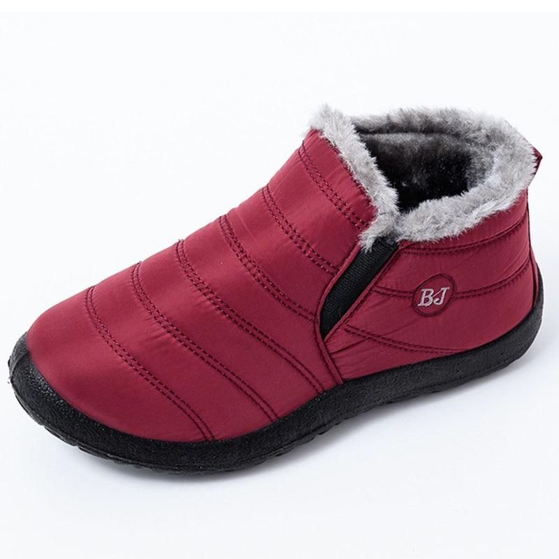 Winter Sneaker Men Casual Shoes For Men Waterproof Shoes Men Keep Warm Men 'S Sneaker Thick Fur Snow Shoes Platform Male Footwear