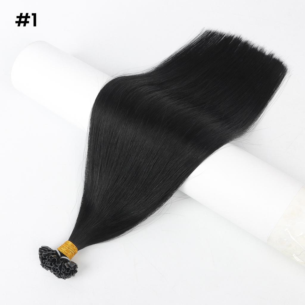 K-Tip Hair Extensions 100% Remy Human Hair Keratin Tip for Quiet Luxury Stealth Wealth Aesthetic Market Ready Professional
