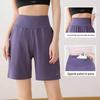 Women's Casual Quick-Dry Yoga & Running Shorts - Mid-Length, Summer Fit with Back Waist Pocket