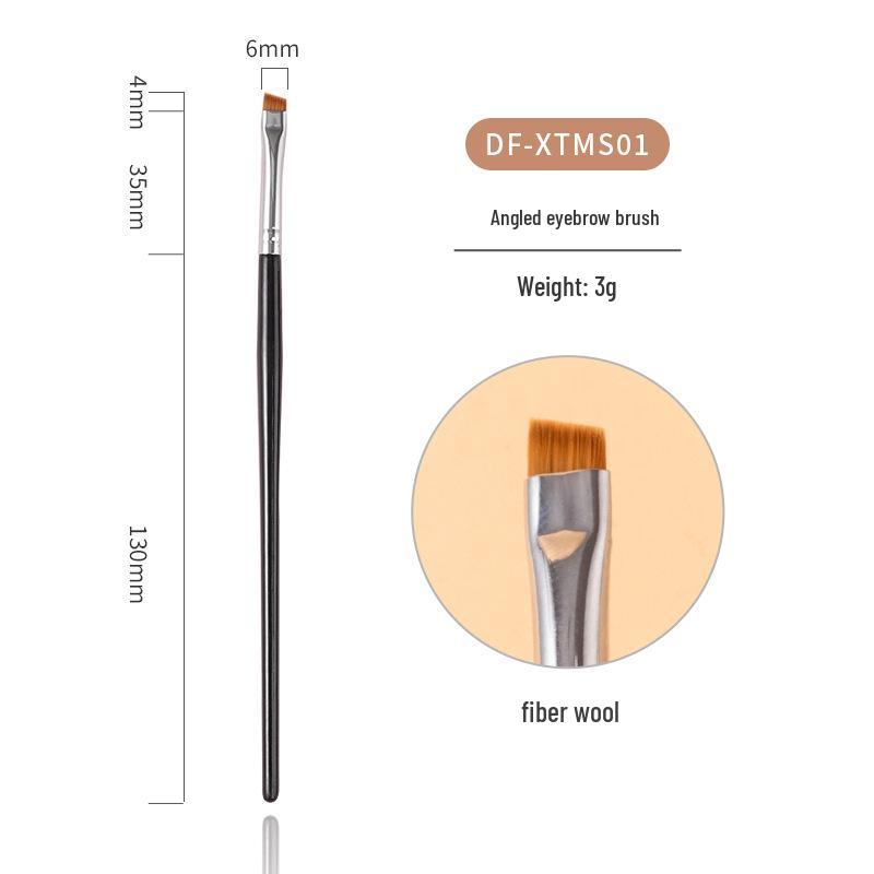 Ultra-Thin Angled Blade Eyeliner & Eyebrow Brush