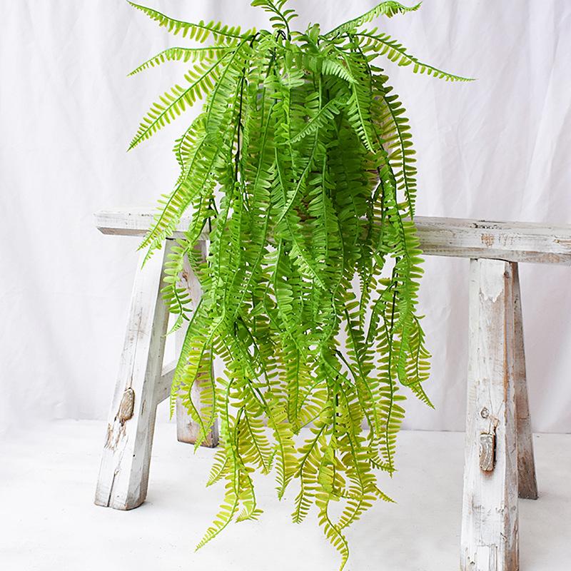 Simulation Spray Color Anchovy Wall Hanging Extra Large Full Persian Grass Green Simulation Fern Plant Vine Vine
