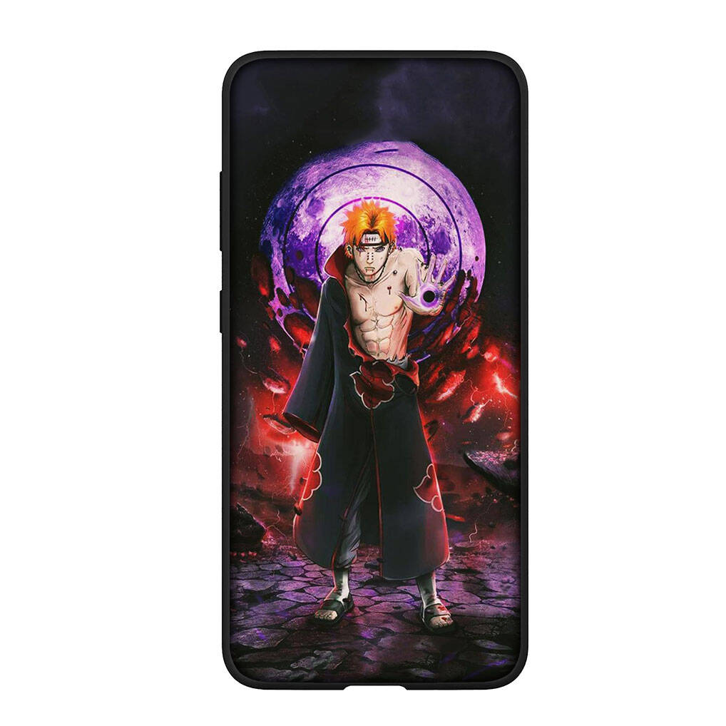 for Samsung Galaxy S25 S24 S23 Ultra FE Plus A17 A37 A57 A56 A55 A06 A16 A15 A36 A26 A35 A05 A25 A54 A34 Phone Case Anime Pain Akatsuki Naruto Cover